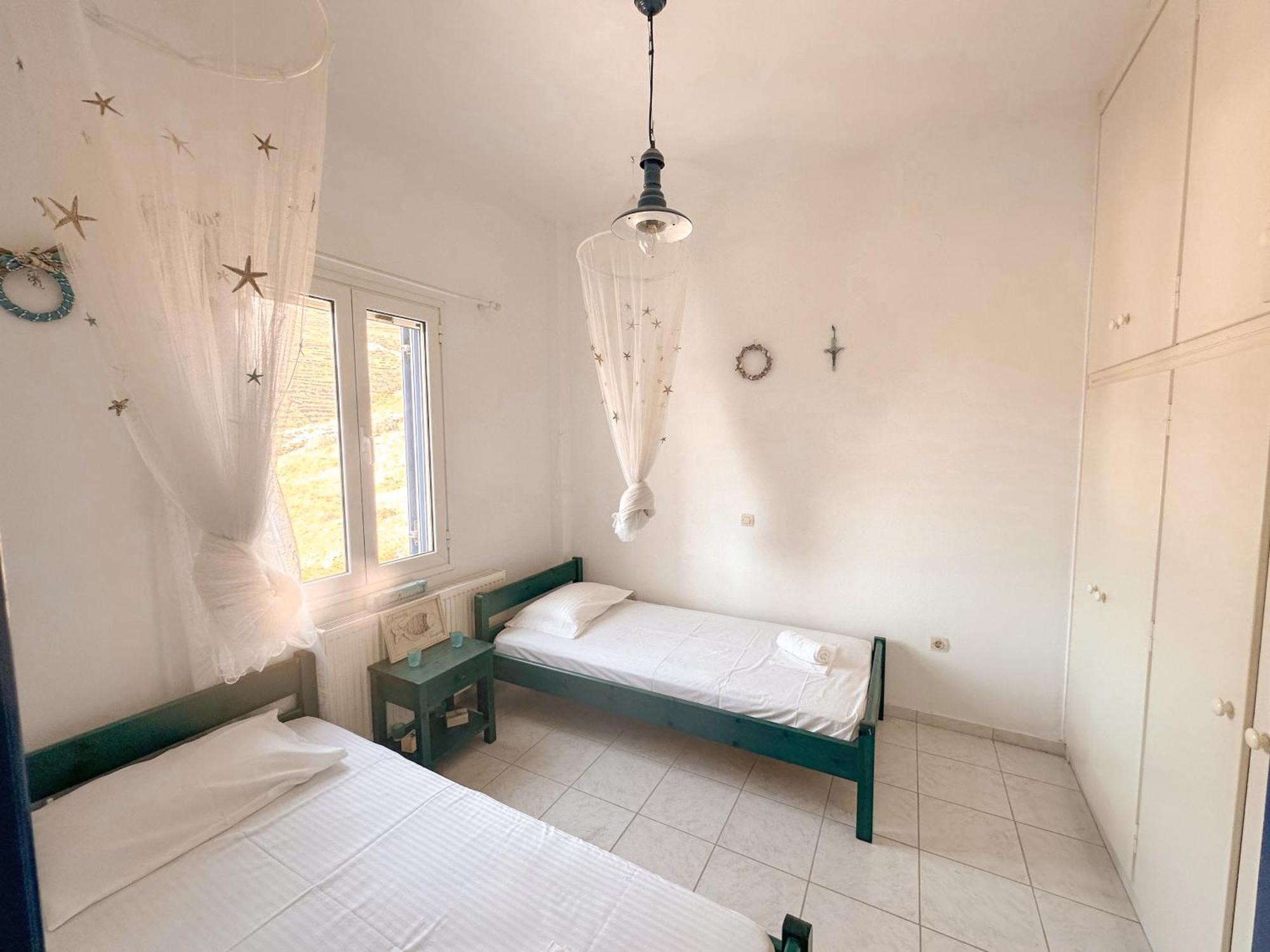 Blue Orison House Tinos For 5 Persons With Seaview Βίλα Perastra Εξωτερικό φωτογραφία