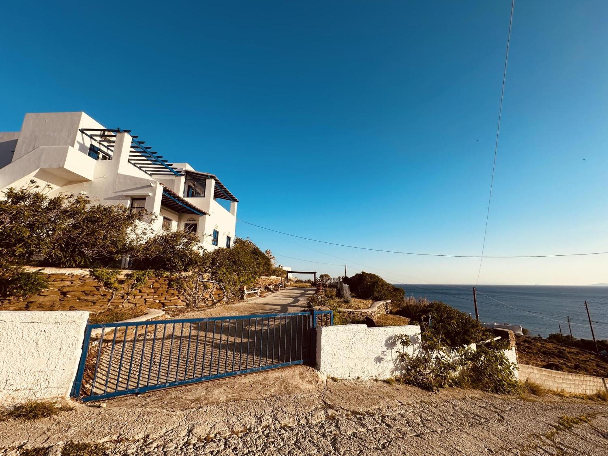 Blue Orison House Tinos For 5 Persons With Seaview Βίλα Perastra Εξωτερικό φωτογραφία